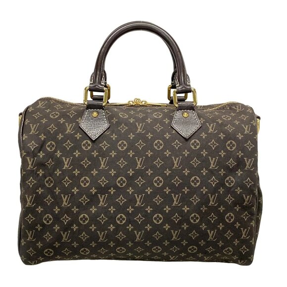 LOUIS VUITTON Speedy Bandouliere 30 Mini Lin Hand Bag 958-081725 - Picture 1 of 14
